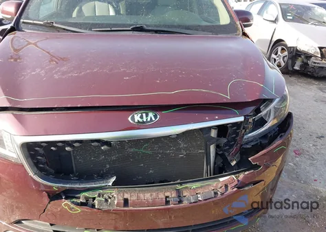 2017 Kia Sedona Lx из США, поврежденный, VIN KNDMB5C17H6281249